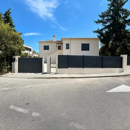 Garden Spot Chic Stay, Jacuzzi, Bbq & Parking * Cagnes-sur-Mer