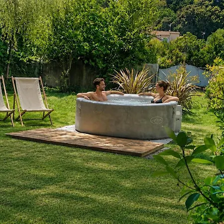 Garden Spot Chic Stay, Jacuzzi, Bbq & Parking * Cagnes-sur-Mer